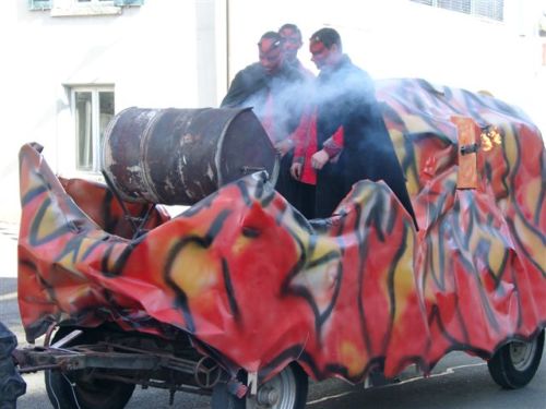 Geführchiger Wagen