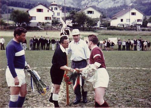 Aufstiegsfeier 1965 Match Strähl Photo 03